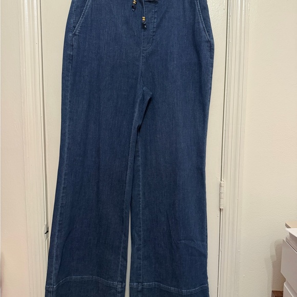 Chico's Denim - Chico's Dark Blue Wide Leg Jeans